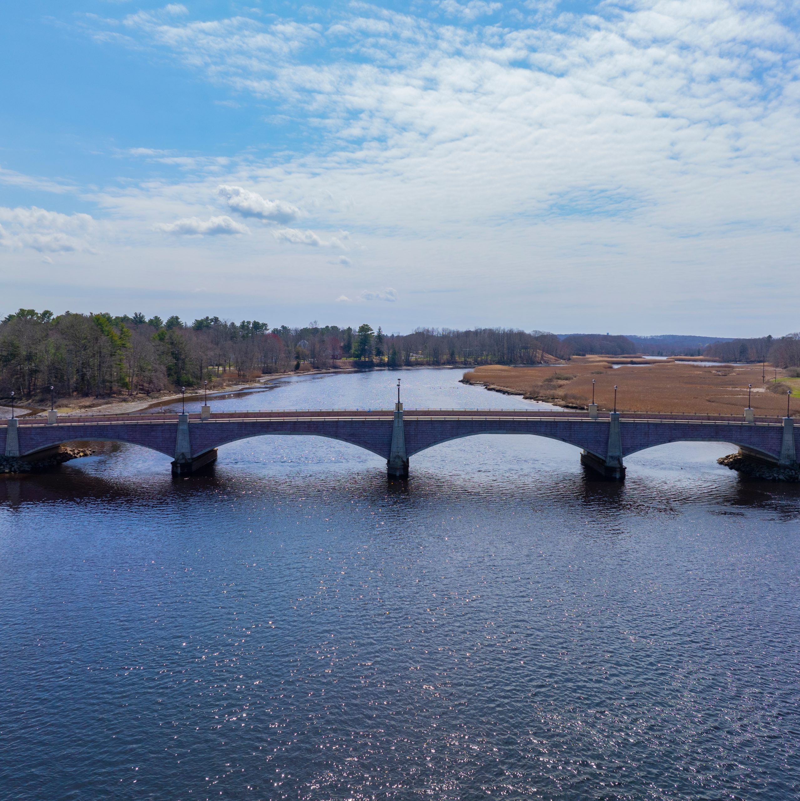 Berkle Bridge over the Taunton River